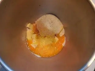 Petits biscuits au citron : Étape 1