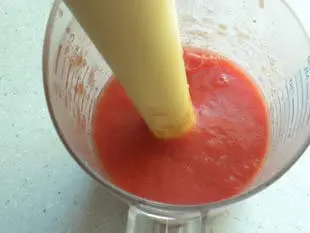 Sauce à la tomate pimentée : Étape 2