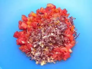 Sauce à la tomate pimentée : Étape 4