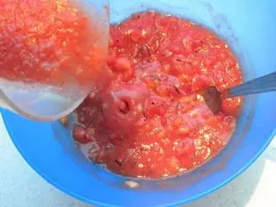 Sauce à la tomate pimentée : Étape 5