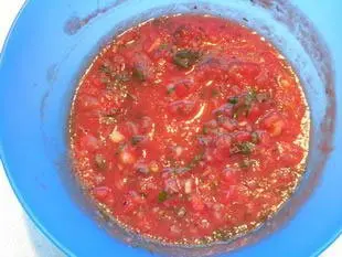 Sauce à la tomate pimentée : Étape 6