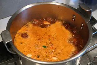 Marmite de Taos : Étape 10