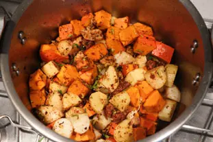 Marmite de Taos : Étape 8