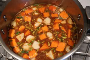 Marmite de Taos : Étape 9