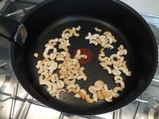 Poulet "Thaï" aux noix de cajou : Étape 1