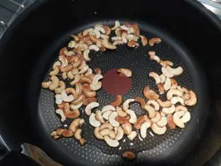 Poulet "Thaï" aux noix de cajou : Étape 2