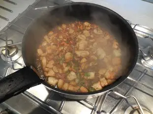 Poulet "Thaï" aux noix de cajou : Étape 8