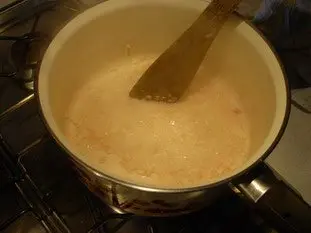 Pétales de poisson, julienne de légumes et beurre blanc : Étape 14