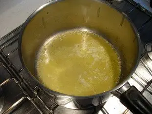 Pétales de poisson, julienne de légumes et beurre blanc : Étape 8