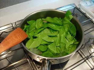 Saumon à l'oseille : Étape 5