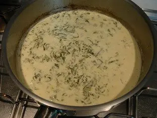 Saumon à l'oseille : Étape 7