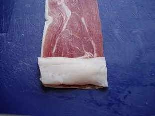 Roulés de poisson au jambon fumé : Étape 3
