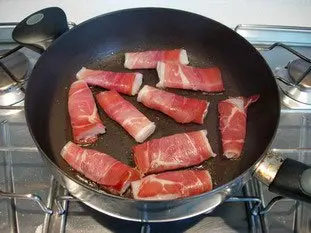 Roulés de poisson au jambon fumé : Étape 8