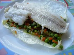 Filets de poisson en papillotes express : Étape 12