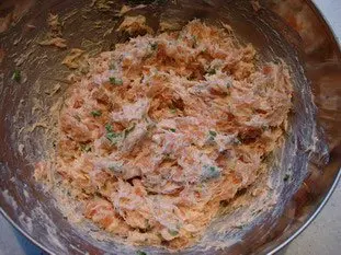 Rillettes de saumon : Étape 8