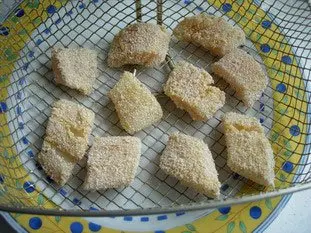 Petits morceaux de poissons croustillants : Étape 6