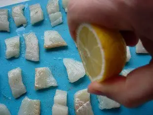 Bouchées de filet de poisson aux épinards : Étape 4