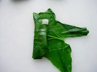 Bouchées de filet de poisson aux épinards : Étape 9