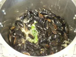 Moules marinières : Étape 5