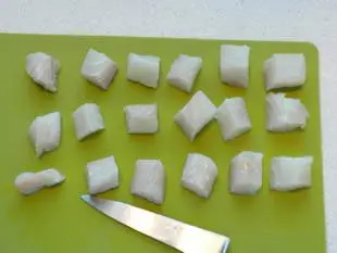 Petites brochettes "terre et mer" : Étape 1