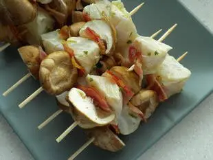 Petites brochettes "terre et mer" : Étape 7