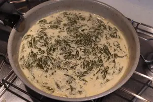 Noix de Saint-Jacques à l'oseille et au Noilly : Étape 11