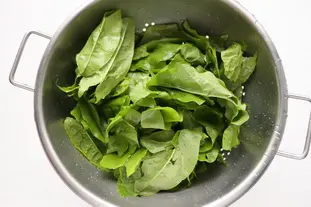 Noix de Saint-Jacques à l'oseille et au Noilly : Étape 2