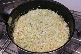 Curry de moules au chou : Étape 6