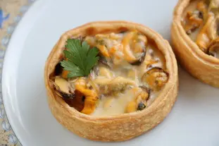 Croustades de moules ch'ti