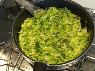 Croustade de langoustines aux poireaux : Étape 4