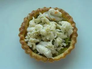 Croustade de langoustines aux poireaux : Étape 9