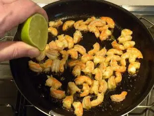 Curry de crevettes express : Étape 4