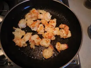 Croustade de langoustines au sabayon : Étape 9