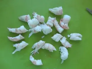 Croustade de langoustines au sabayon : Étape 8