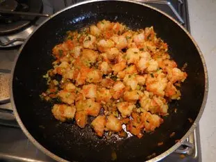 Croustillants de crevettes : Étape 7