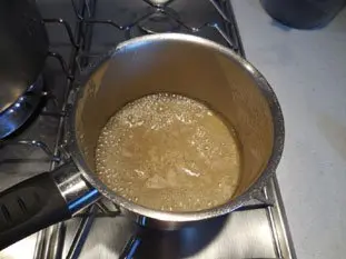 Tagliatelles aux coques : Étape 2