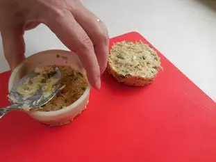 Gâteau de crabe : Étape 5