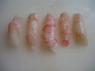 Langoustines grillées au sésame : Étape 2