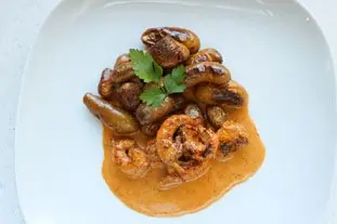 Langoustines bien relevées