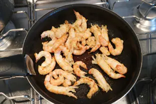 Gratin de queues de langoustines : Étape 14