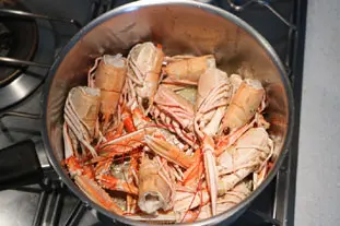 Gratin de queues de langoustines : Étape 4