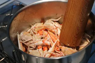 Gratin de queues de langoustines : Étape 5