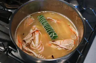 Gratin de queues de langoustines : Étape 6