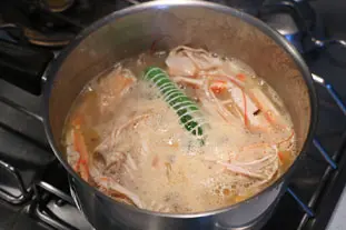 Gratin de queues de langoustines : Étape 7