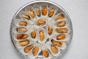 Moules farcies au beurre d'escargot : Étape 3
