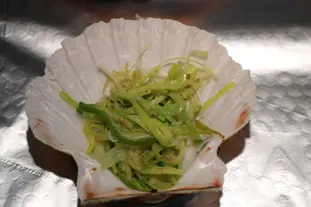 Coquilles Saint-Jacques gratinées : Étape 10