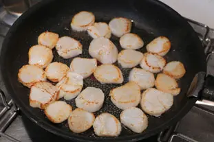 Coquilles Saint-Jacques gratinées : Étape 8