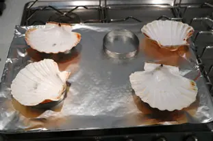 Coquilles Saint-Jacques gratinées : Étape 9