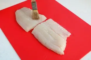 Filet de lieu en gratin de légumes et riz : Étape 11