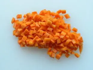 Saumon en papillote aux petits légumes : Étape 2